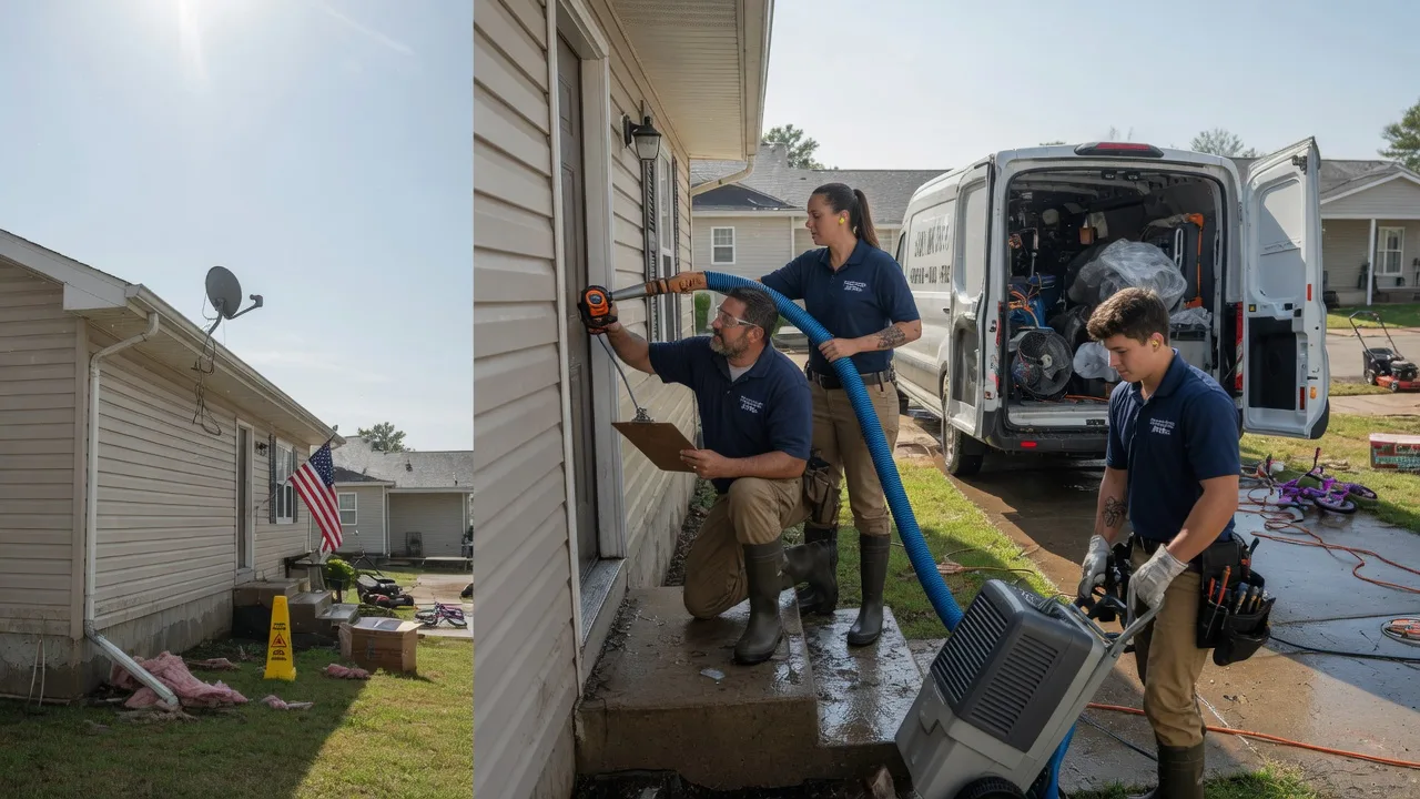 Ceiling Water Damage Restoration in Galena, MO near me